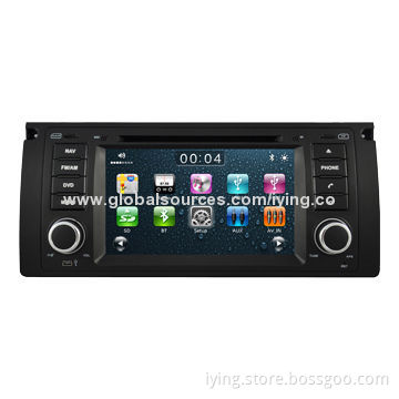 1 Din 7-inch WinCE 6.0 system touchscreen GPS car DVD for BMW E39